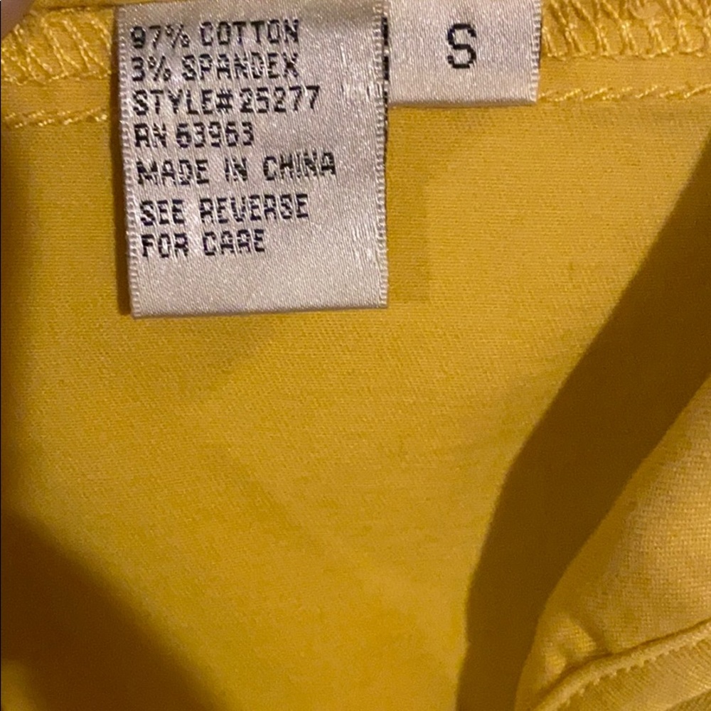 LAL (Live a Little) yellow jacket - Picture 6 of 6